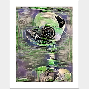 Alien Pug Posters and Art